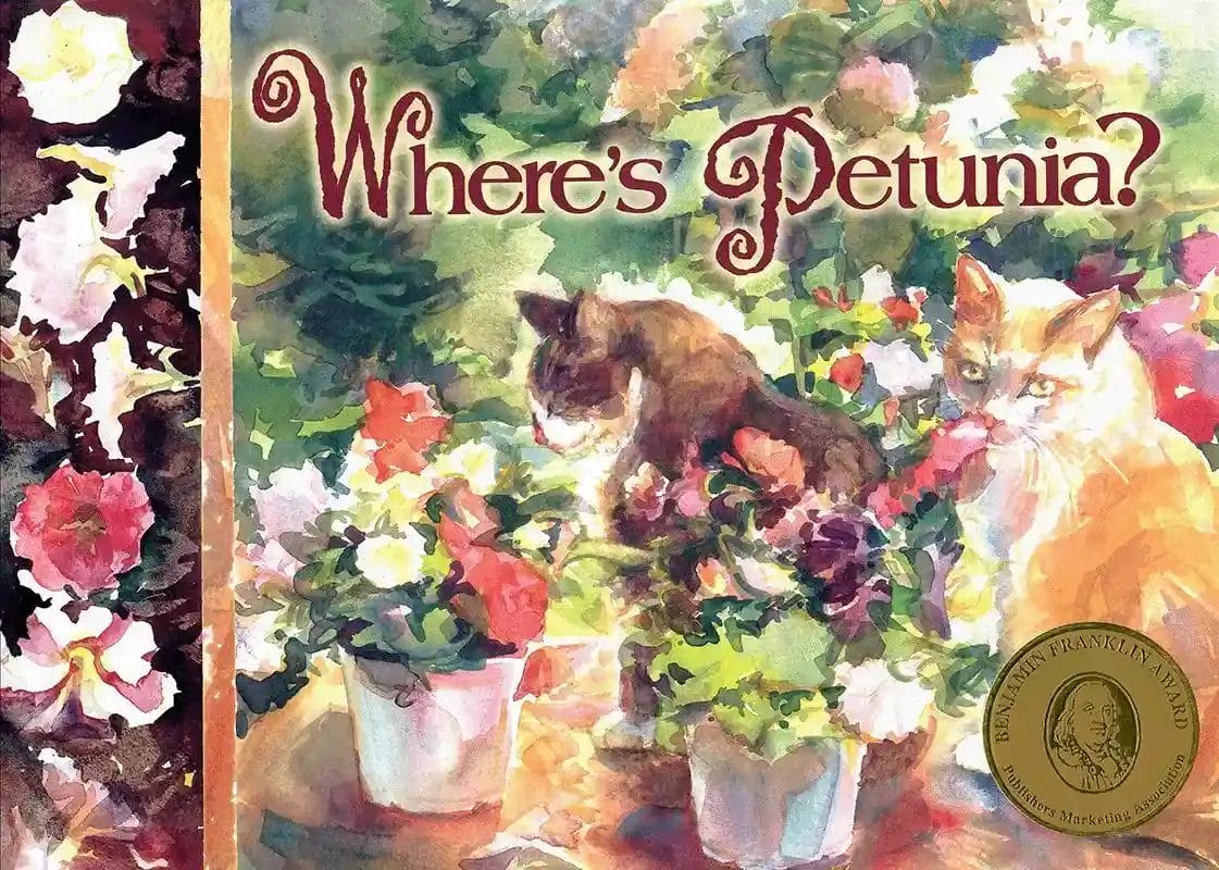Wheres-Petunia-Book-Cover-Seal (1) Where's Petunia? - Children's Book of Flowers - New - Image 1
