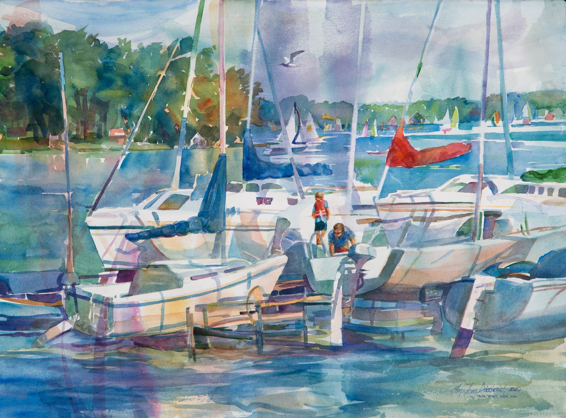 let the paint take over