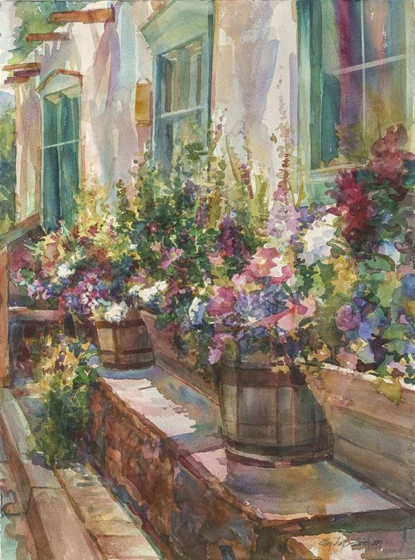 Painting Beautiful Greens